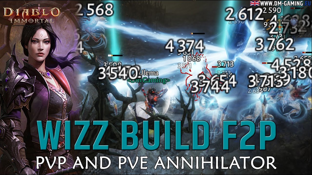 Diablo Immortal: Best PvP Battleground Wizard Build