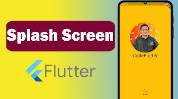 Splash Screen | Flutter UI Tutorial | Speed Code | 2023