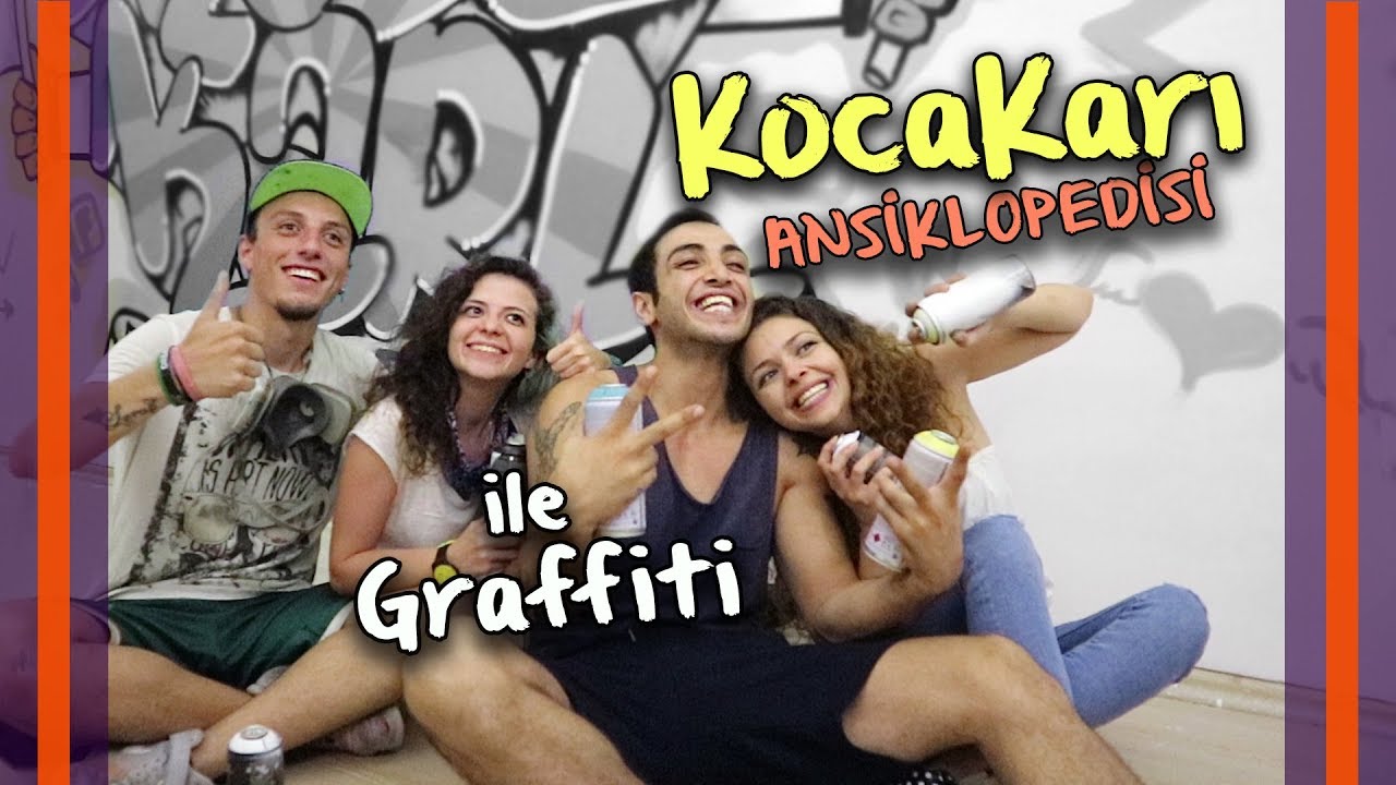 KocaKarı Ansiklopedisi ile Graffiti Surata Pasta Şakası!! YouTube