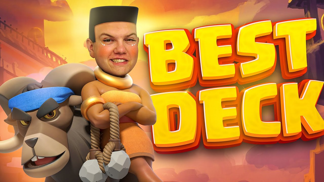 BEST Deck Ram Rage Challenge! Exclusive Emote - Clash Royale - YouTube