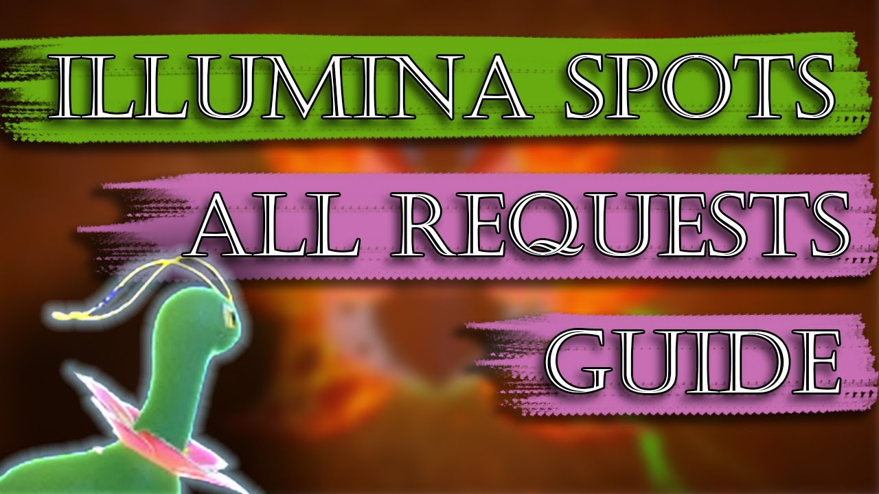 Illumina Spots - All Requests Guide [New Pokemon Snap]