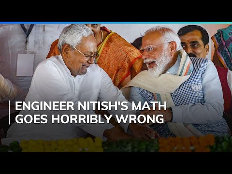Nitish Kumar Trolled For Patna Bloopers, Touching PM's Feet