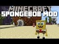 Minecraft SPONGEBOB SQUAREPANTS MOD / PLAY WITH PATRICK AND SQUIDWARD AND FIGHT PLANKTON!! Minecraft