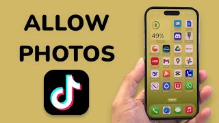 How To Allow Tiktok Access To Photos?