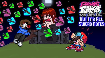 The End, but every note is a sword note [VS Aflac Mod]