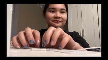 my first asmr video LoFi (please be nice, I cry easily)