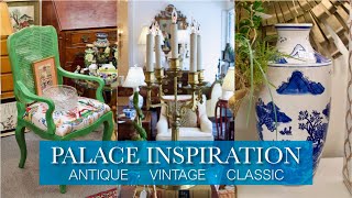 DECORATING YOUR CASTLE Antique Vintage Elegant Classic Home Interior Design Shop Tour Royal Ambience