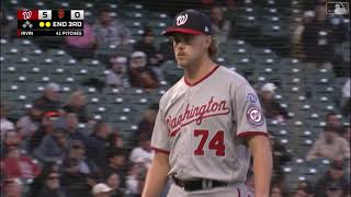 Jake Irvin Strikes Out 5 in 6 Shutout Innings! | Washington Nationals | 5\/8\/2023