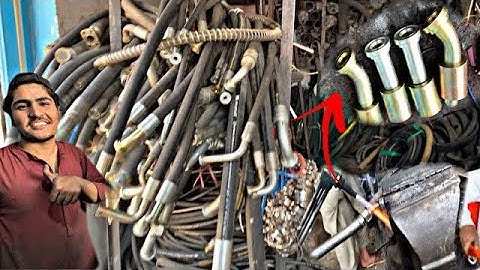 How to make hydraulic hose pipe for earn money