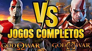 GOD OF WAR 1 E 2 SPEEDRUN SEM BUG NO VERY HARD