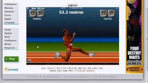How to win in QWOP Like A Boss