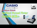 4. Departemen Program pada ponsel pintar - Mesin Kasir CASIO ECR + SR-S500 / SR-C550