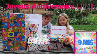 Anniversaires De Gabin Et De Lili Youtube