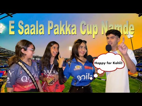 MI Vs RCB Post-Match Wankhede IPL 2025 | E Salaa Pakka Cup Namde ❤️