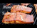 Honey Glazed Grilled Salmon | Our Go to Salmon Recipe Weber Kettle Cooking