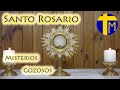 Santo rosario mara con nosotros misterios gozosos lunes y sbado ante el santsimo
