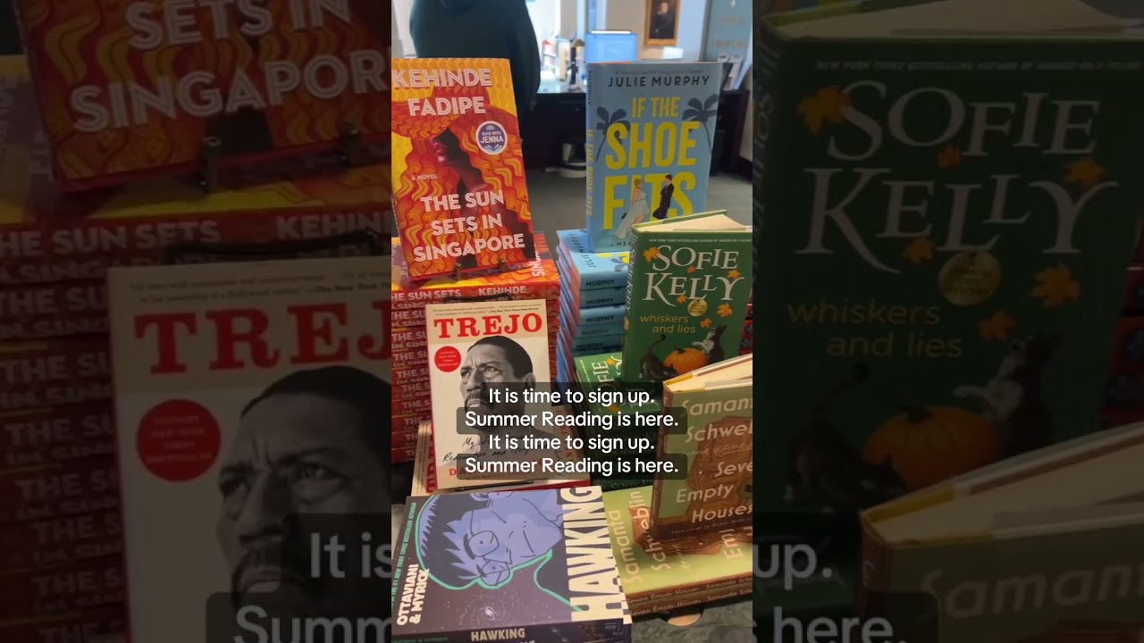 Don't miss out on a free book, fun activities & community connection with our Summer Reading program