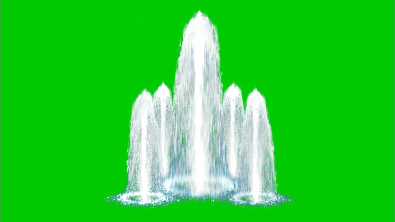 Beautiful Fountain Hd green screen videogreenscreen YouTube
