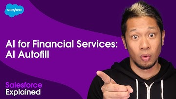 How to Use AI and Financial Services Cloud To Autofill Responses in Real-Time | Salesforce Explained