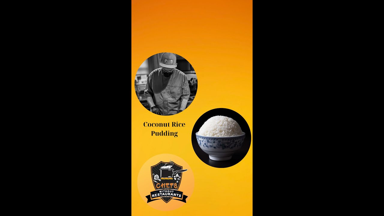 Coconut Rice Pudding Recipe #shorts