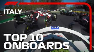 Hamilton's Double Overtake And The Top 10 Onboards | 2022 Italian Grand Prix | Emirates