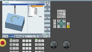 How to do PCD Drilling pattern in Siemens CNC Controller