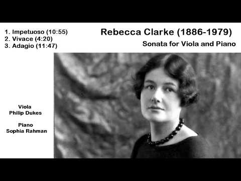 Rebecca Clarke (1886-1979) - Sonata for Viola and Piano