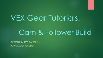 VEX Gear Tutorials - Building a Cam & Follower