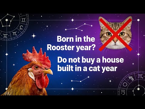 متولد سال خروس هستید خانه ای که در سال گربه ساخته شده نخرید