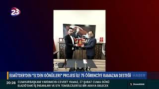 Elmütderden Elden Gönüllere Projesi̇ İle 75 Öğrenci̇ye Ramazan Desteği̇