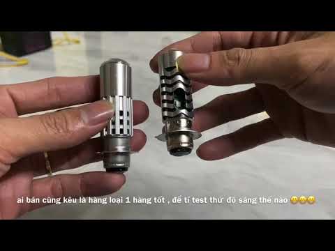 Video đánh giá về đèn led bi cầu M5 gắn wave - dream - future - youtube
