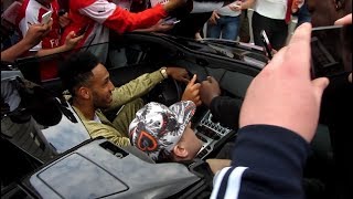 Aubameyang, his Lamborghini and a Squashed Foot