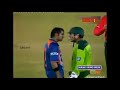 Gambhir fight with kamran akmal  india vs pakistan