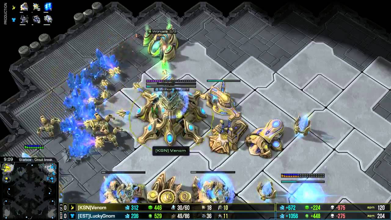 Venom vs LuckyGnom G1 - ESL STARBOW TOURNAMENT #8 (Semi-Finals)