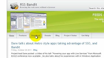 RSSBandit Reader | Get Full Text RSS News with FeedsAPI