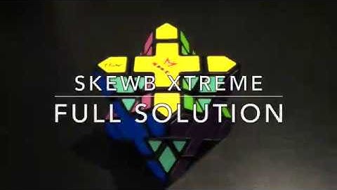 Skewb Xtreme (FULL Tutorial)