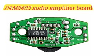 PAM8403 audio amplifier speaker making #viral #project#amplifier 