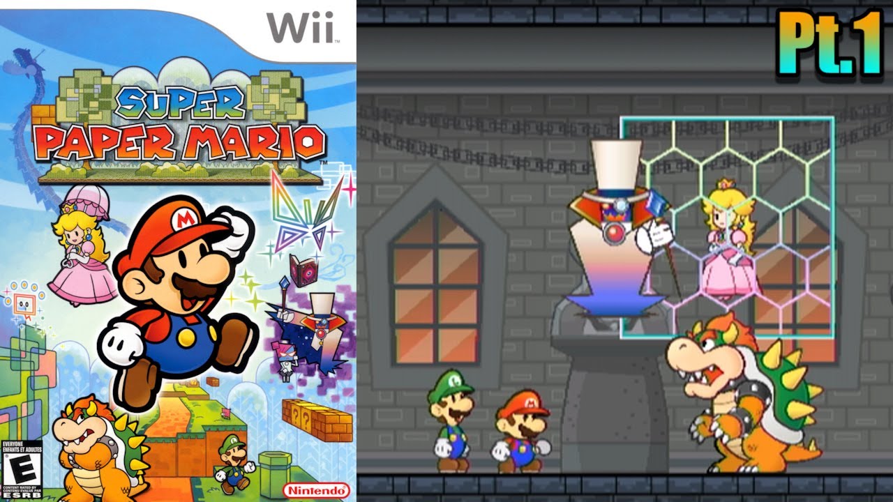 Super Paper Mario [50] Wii Longplay pt.1 - YouTube