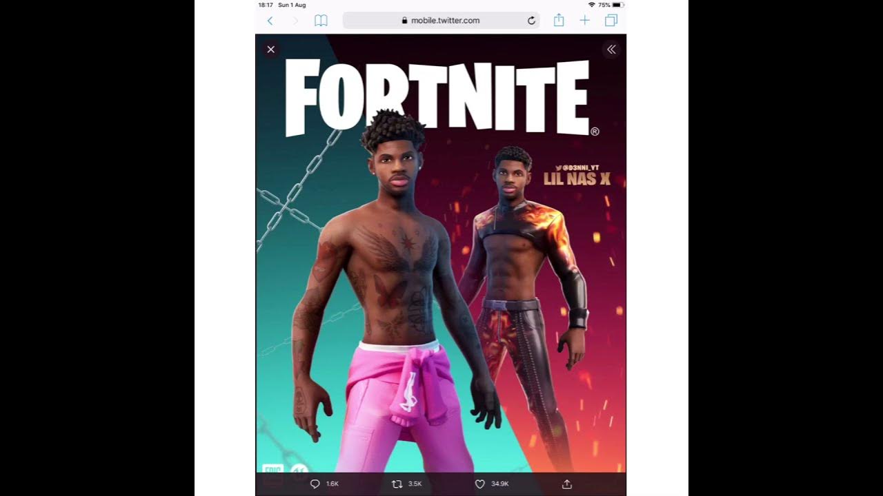 Is Lil Nas X Coming To Fortnite Will Lil Nas X come to fortnite 🤫 - YouTube