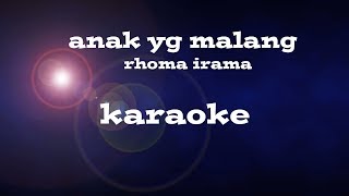 Anak yang malang karaoke