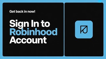 How to Sign In to Robinhood Account – Easy & Secure Login Fix