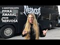 Capture de la vidéo 5 Questions With Prika Amaral From Nervosa | Interview | Rockers Den