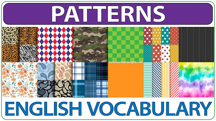 Patterns - English Vocabulary Lesson - Describing Clothes in English - DayDayNews