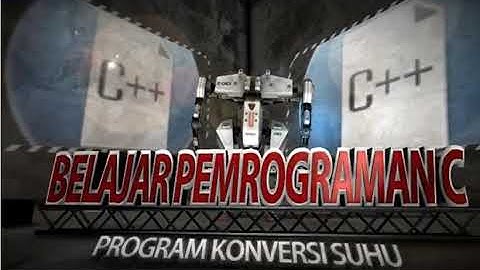 Membuat program konversi suhu dengan turbo c++