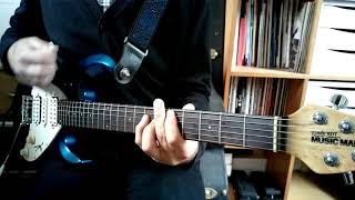 Easy Guitar Riff - YES - Owner of a Lonely Heart