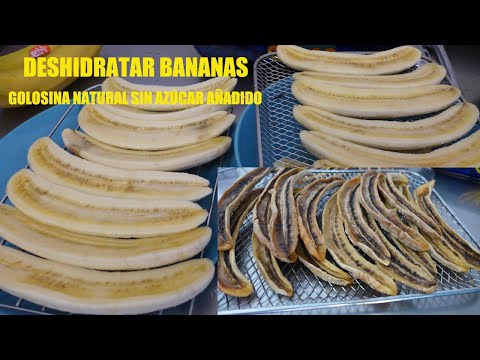 Vídeo: Como Secar Bananas