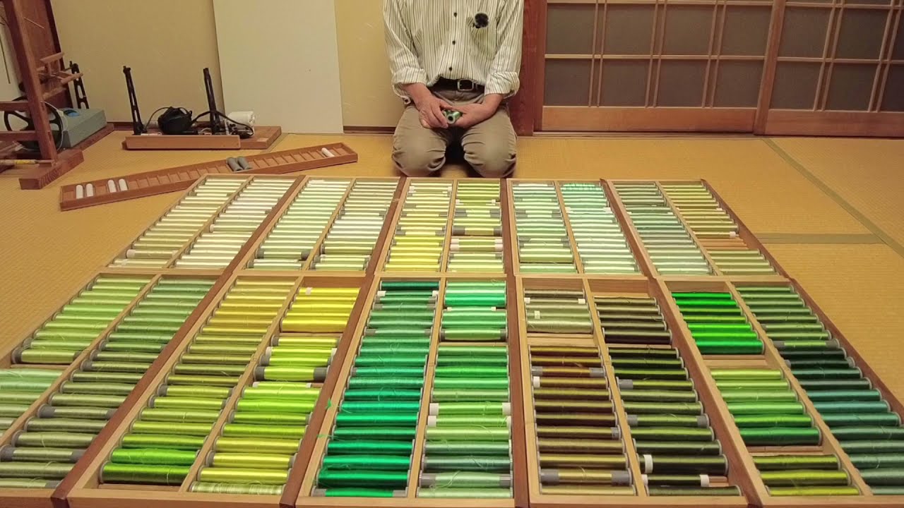 【日本刺繍】糸の収納と管理　糸作り④