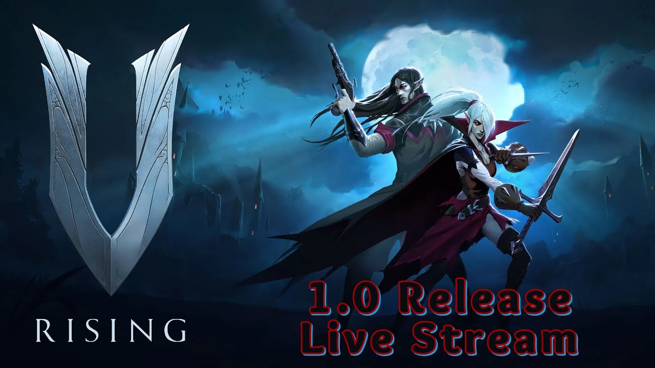 My First Look at V Rising 1.0 Release Gameplay | Live Stream - YouTube