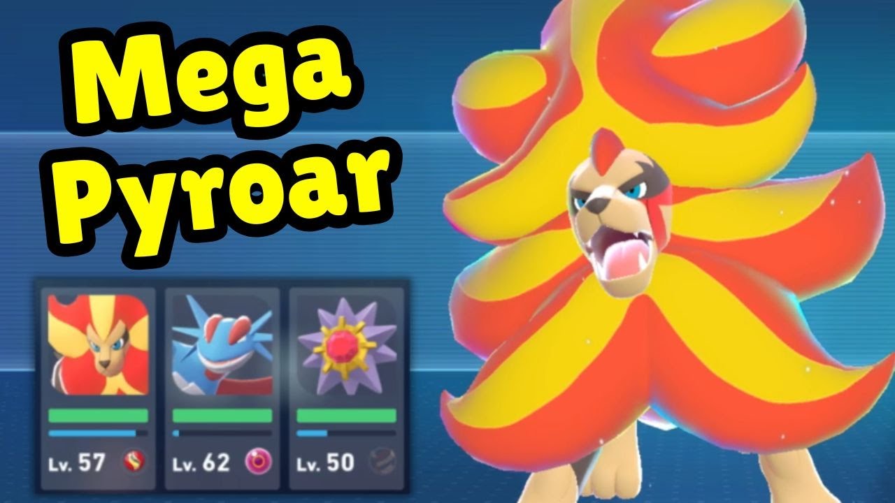 Mega Pyroar Based Off HYPER BEAM Mega Pyroar! Pokemon Legends: Z-A Ranked Ladder - YouTube