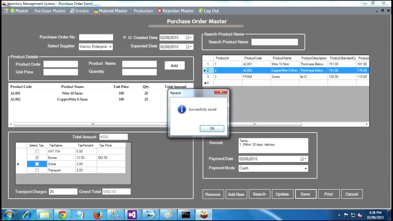 RSS Inventory Management - YouTube